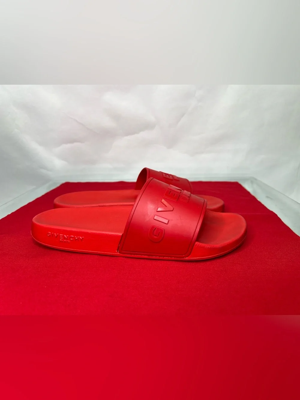 Givenchy Slide Sandals Red 11